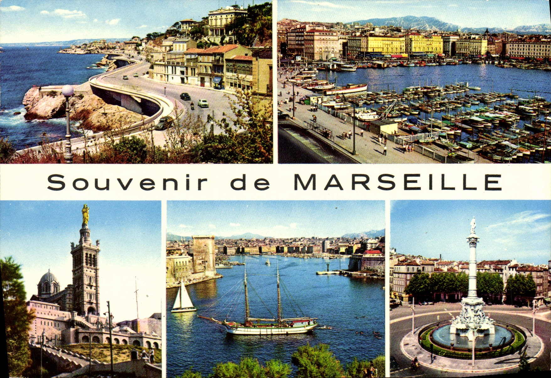 CPM Marseille Souvenir 