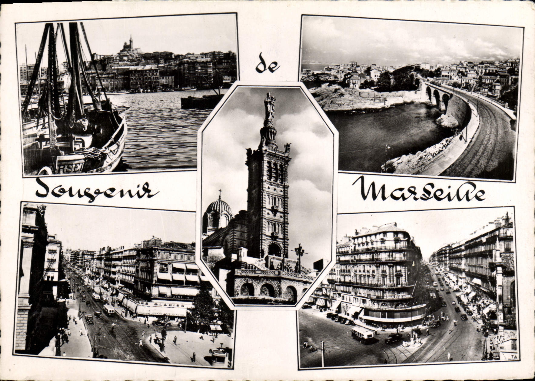CPA Marseille Souvenir 