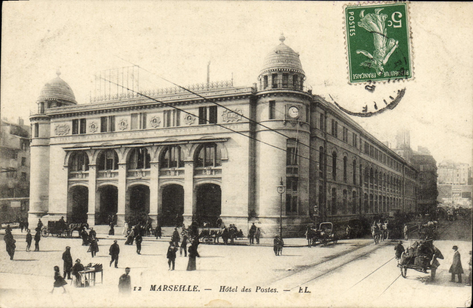 CPA Marseille Hotel des Postes