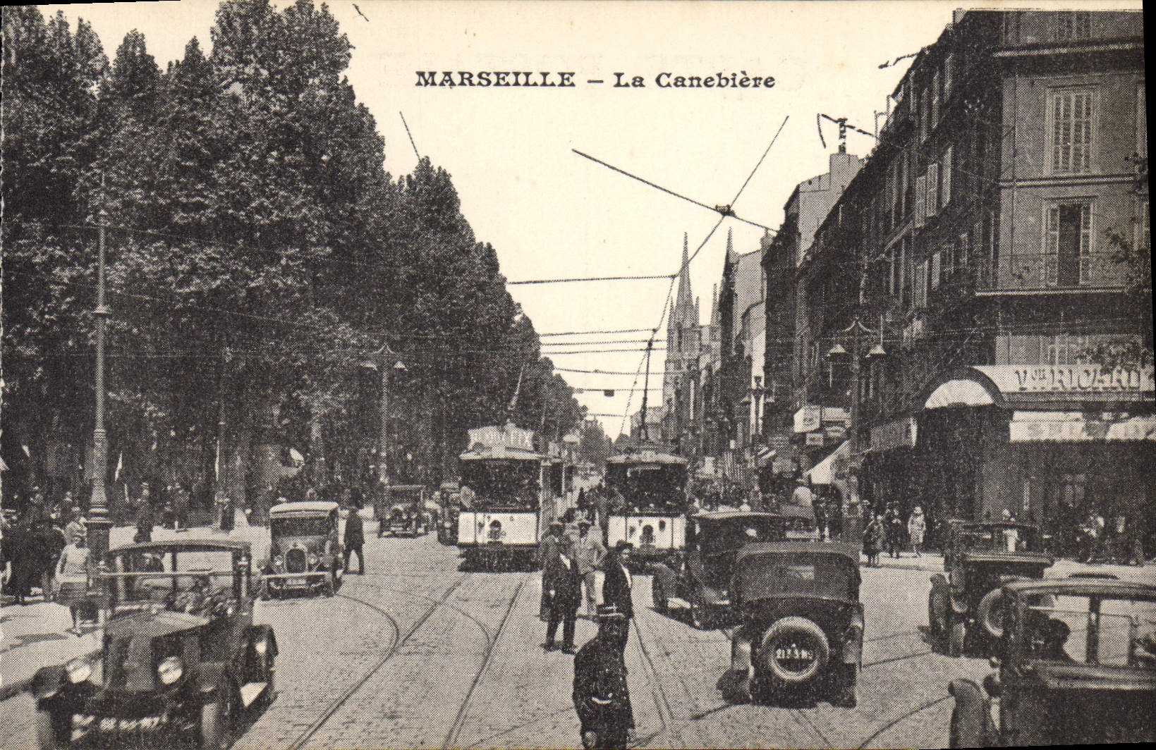 CPA Marseille La Canebiere
