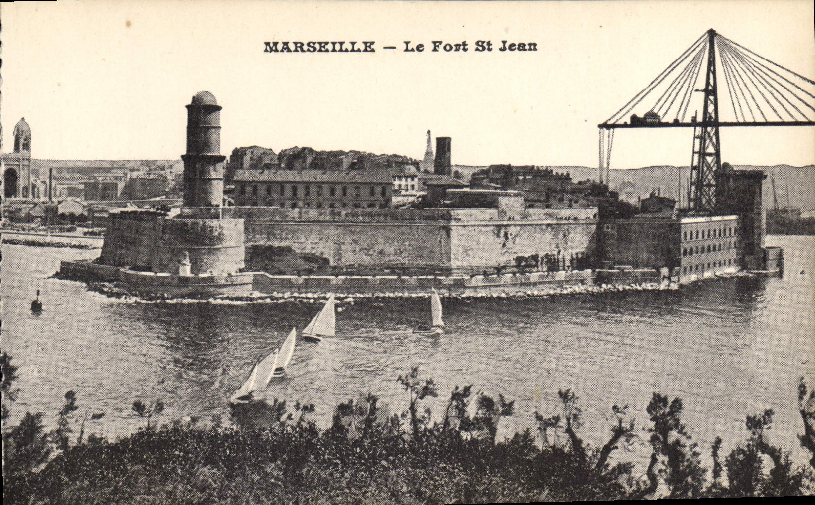 CPA Marseille Le Fort St Jean