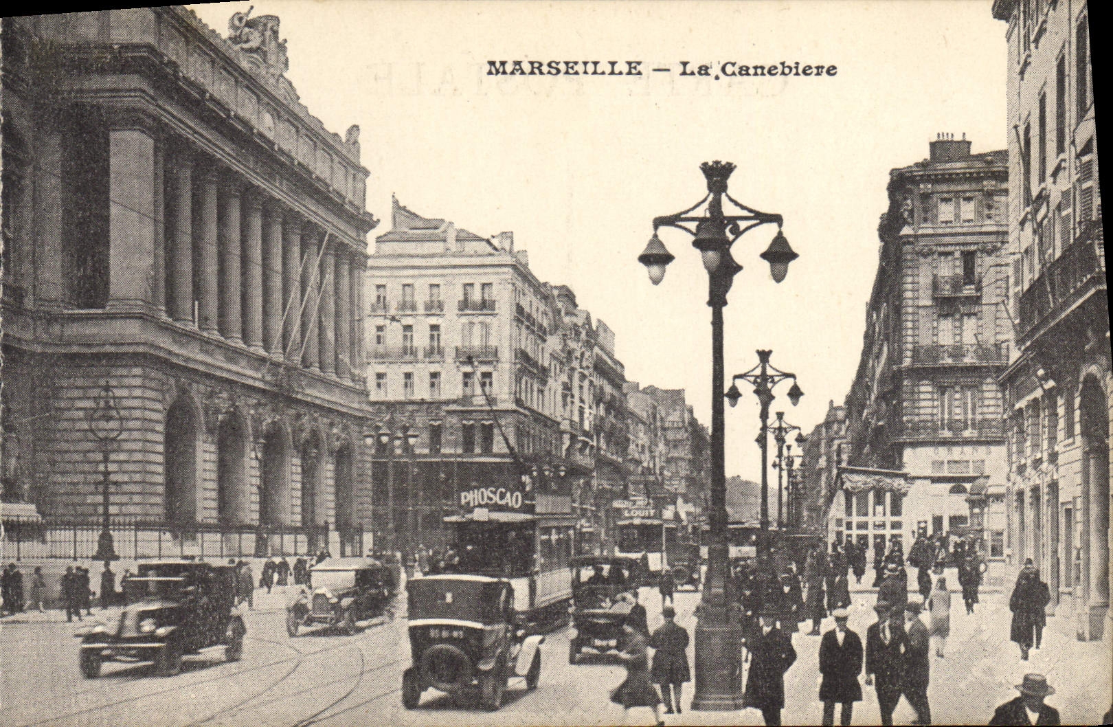 CPA Marseille La Canebiere