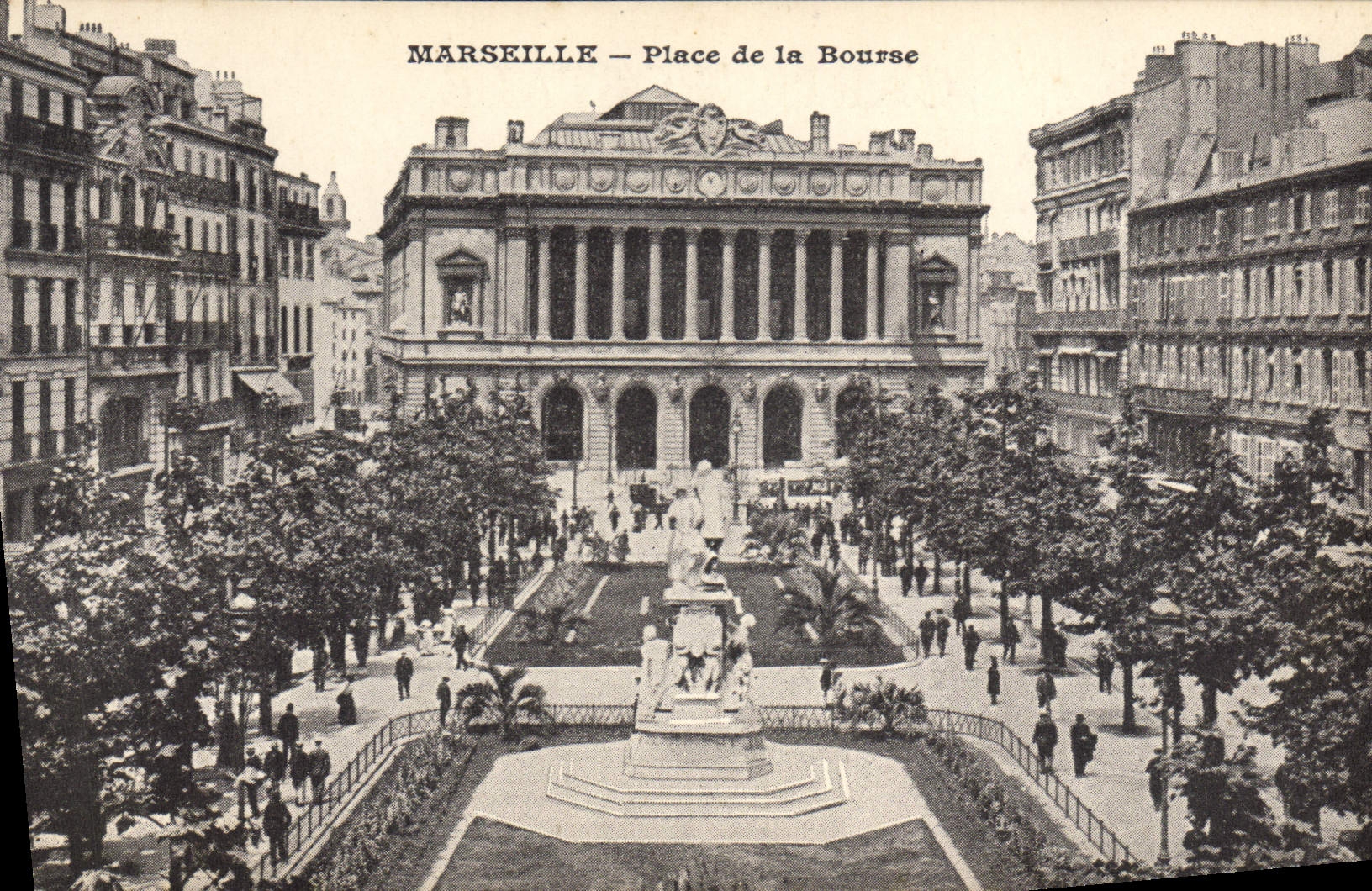 CPA Marseille Place de la Bourse