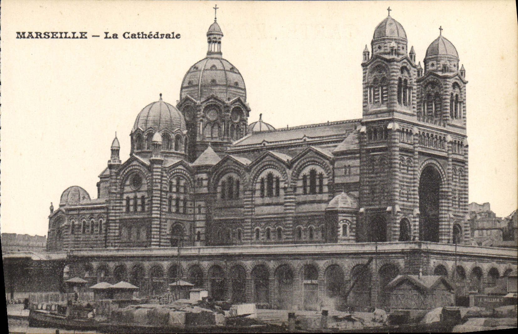 CPA Marseille La Cathedrale