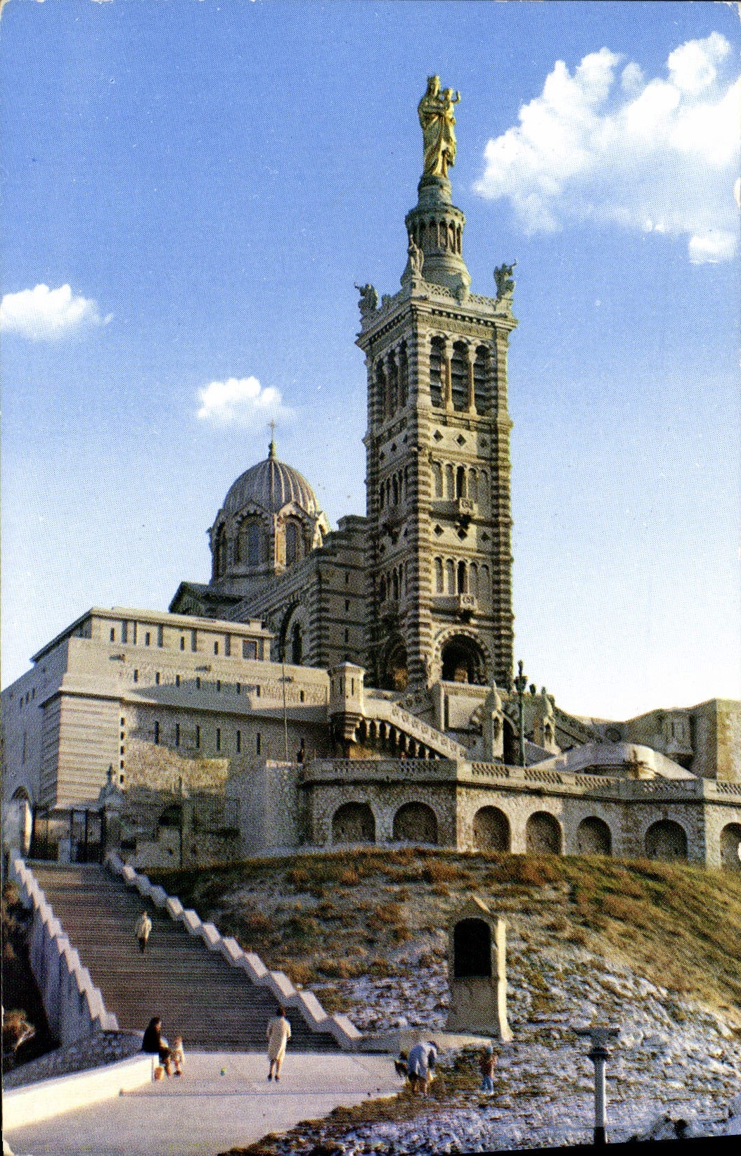 CPM Marseille Basilique Notre Dame de la Garde