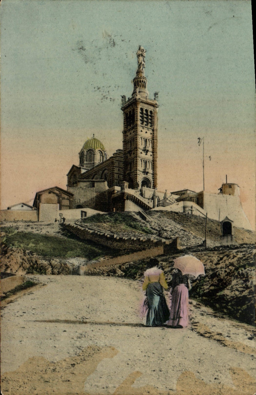 CPA Marseille La Vierge de la Garde