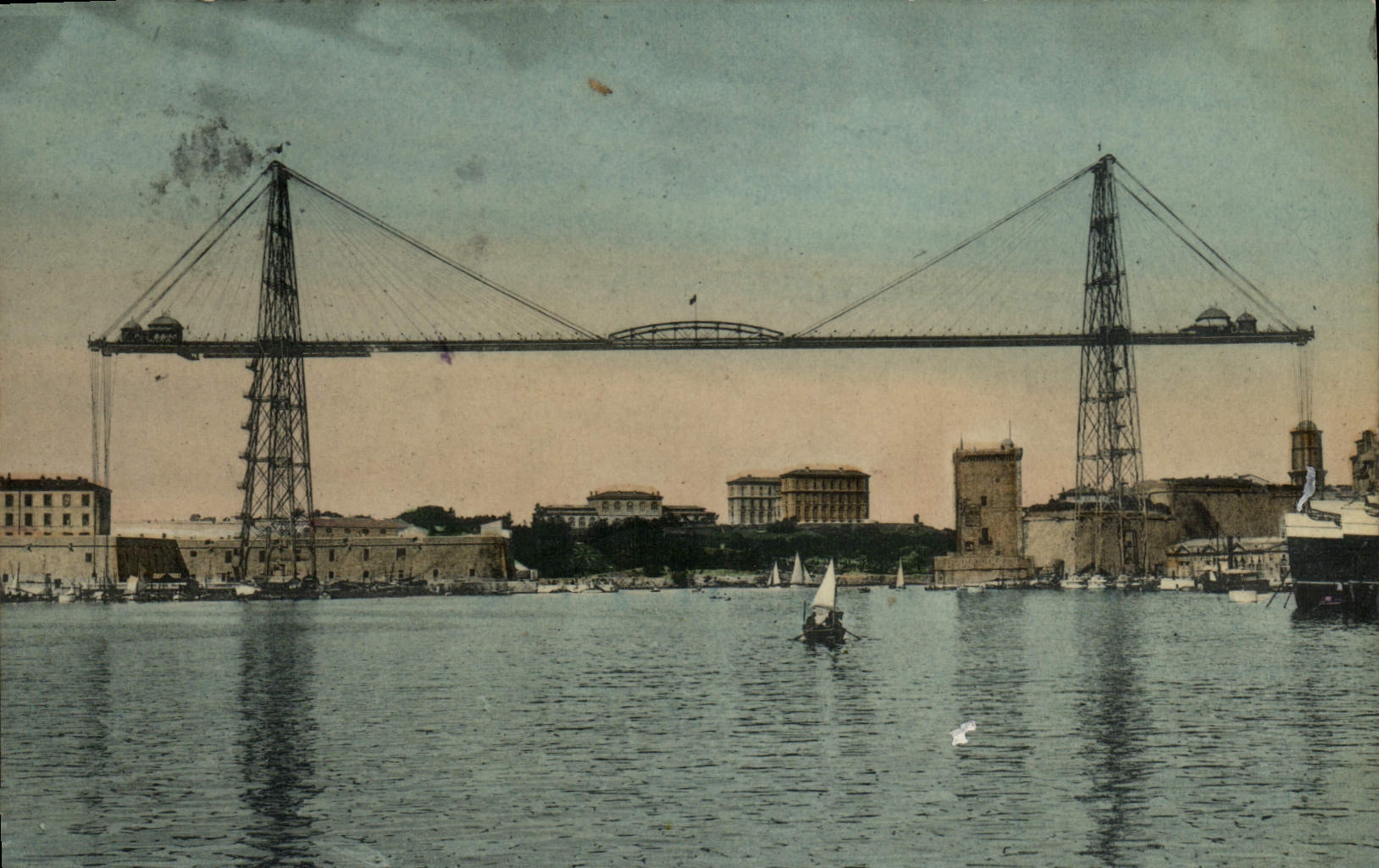 CPA Marseille Le Pont a Transbordeur