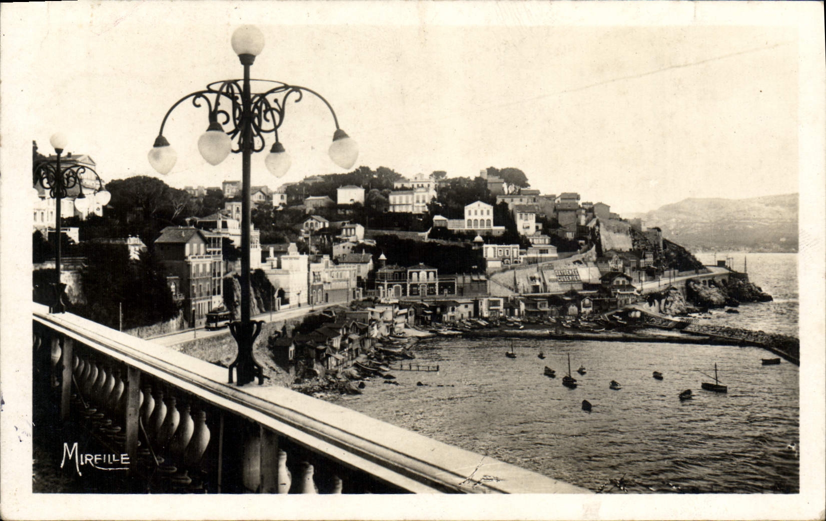 CPA Marseille L'Anse du Prophete Vue de La Reserve