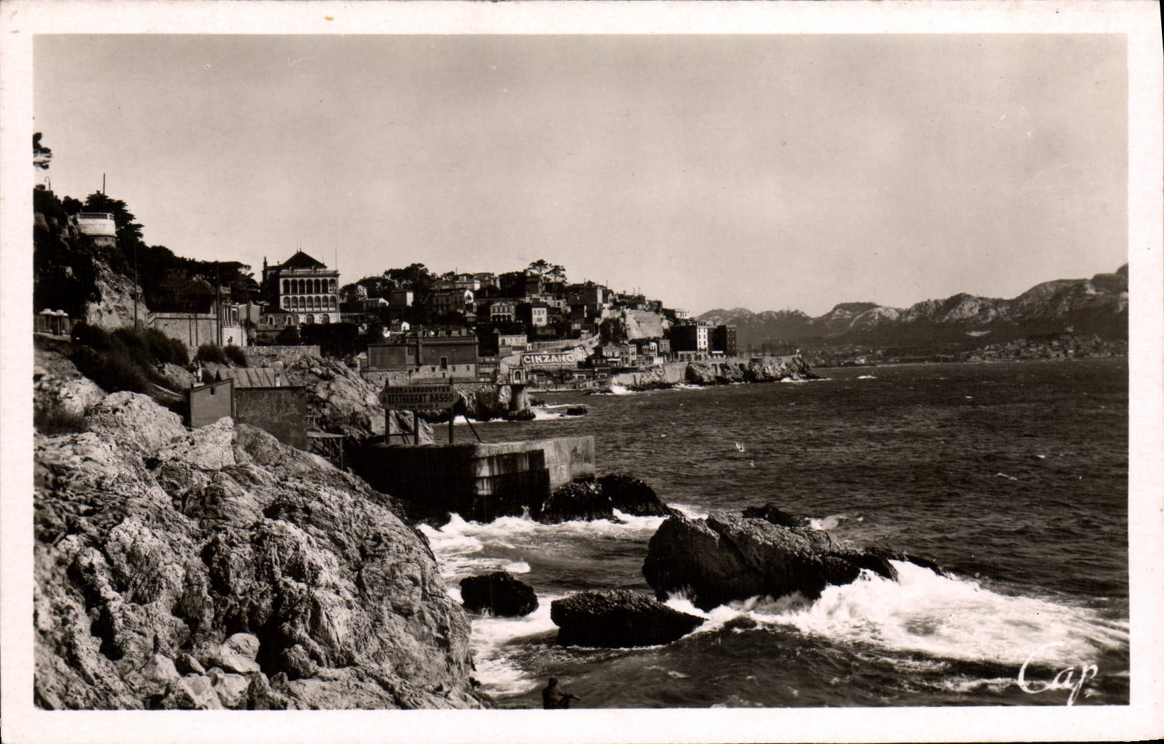 CPA Marseille la Corniche