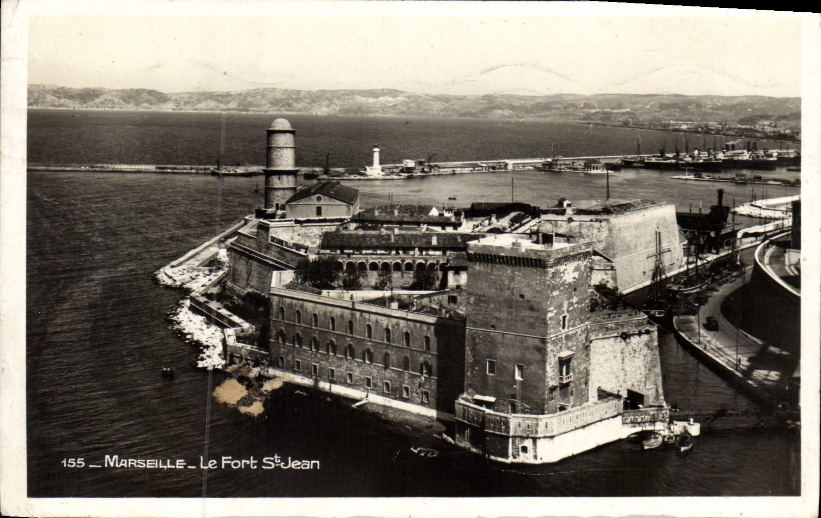 CPA Marseille Le Fort St Jean 