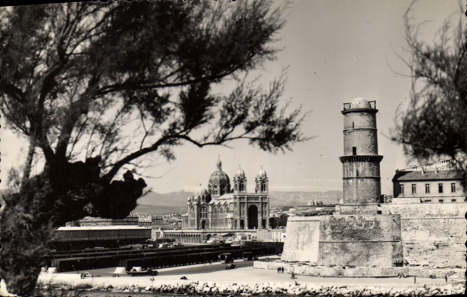 CPM Marseille La cathedrale Fort St Jean