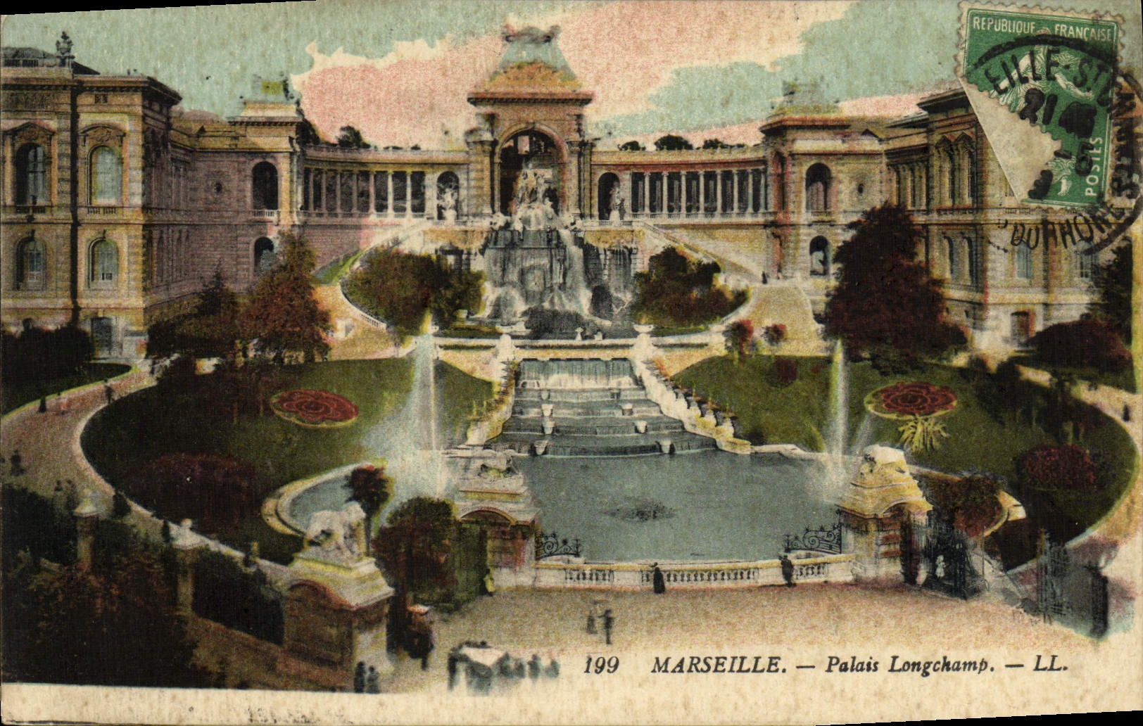 CPA Marseille Palais Longchamp