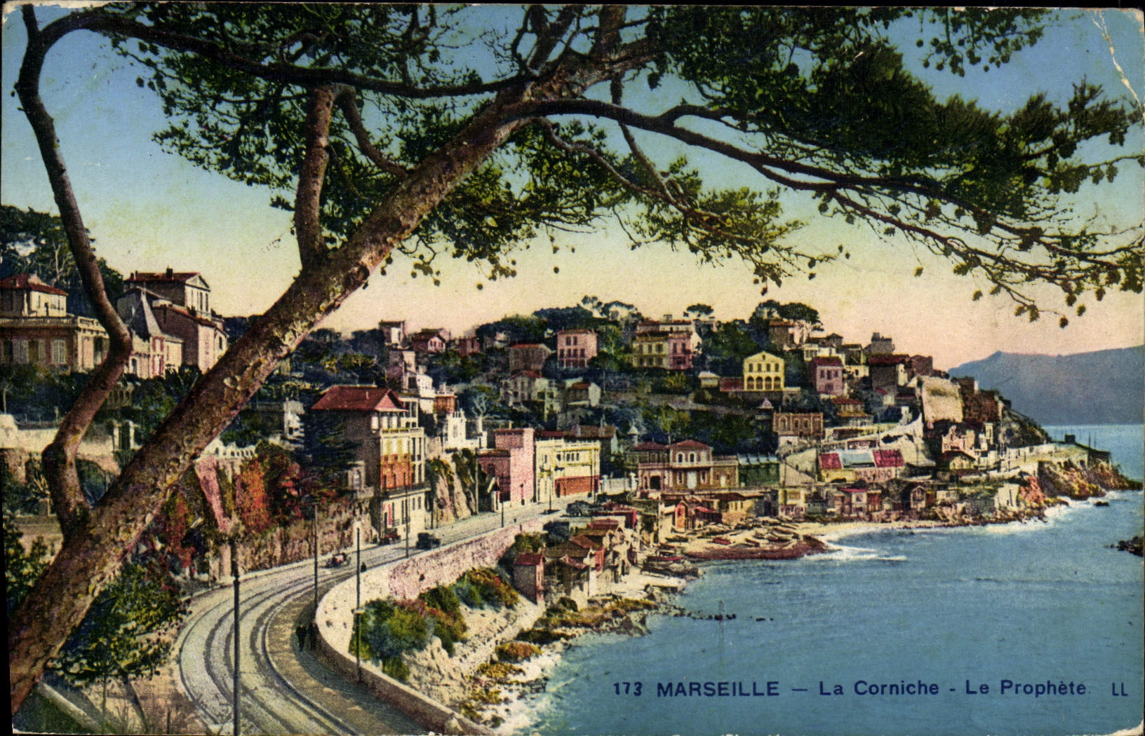 CPA Marseille La Corniche Le Prophete