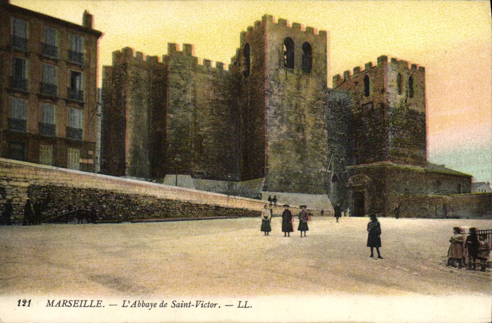 CPA Marseille L'Abbaye de Saint Victor