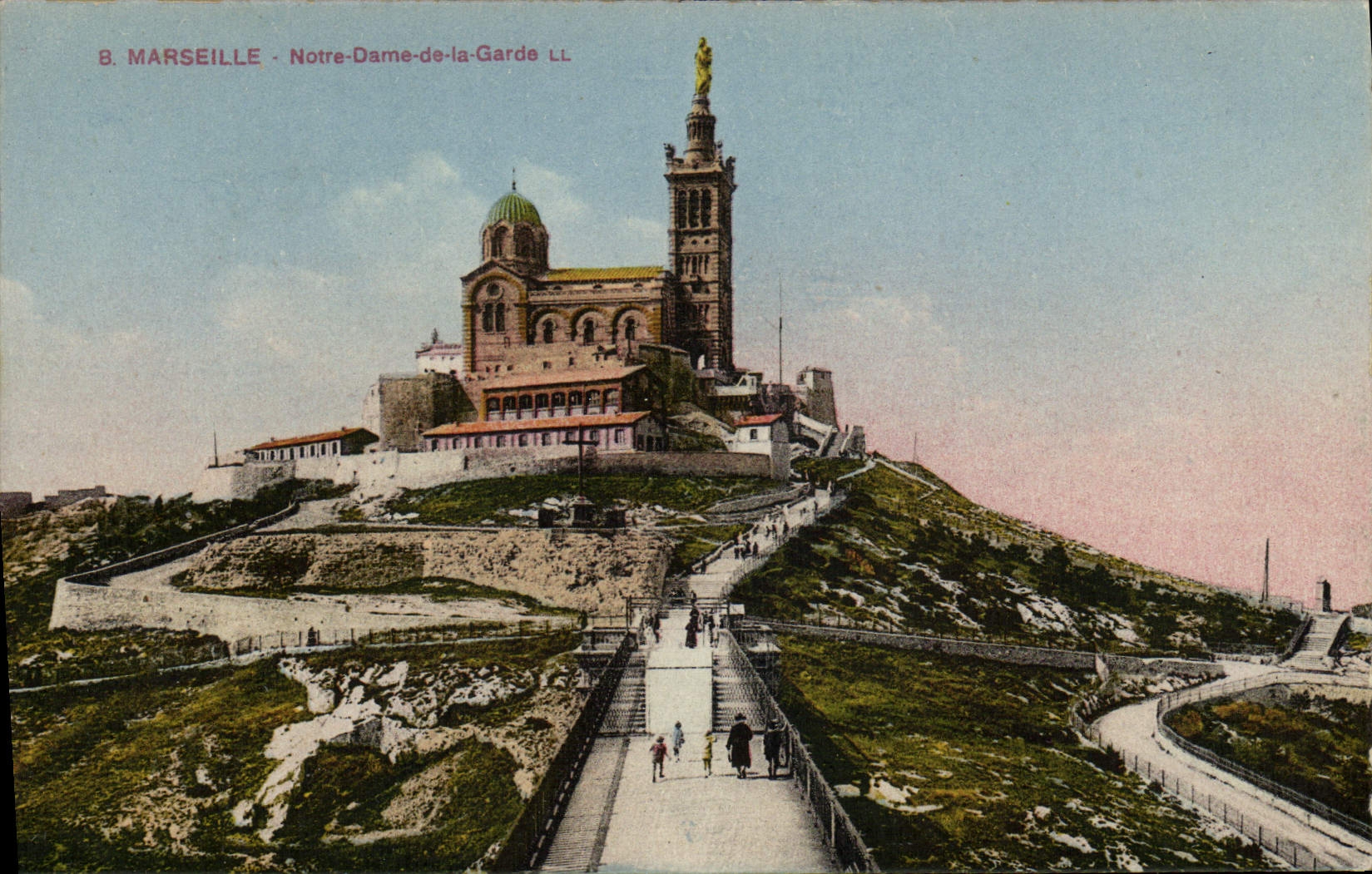 CPA Marseille Notre Dame de la Garde 