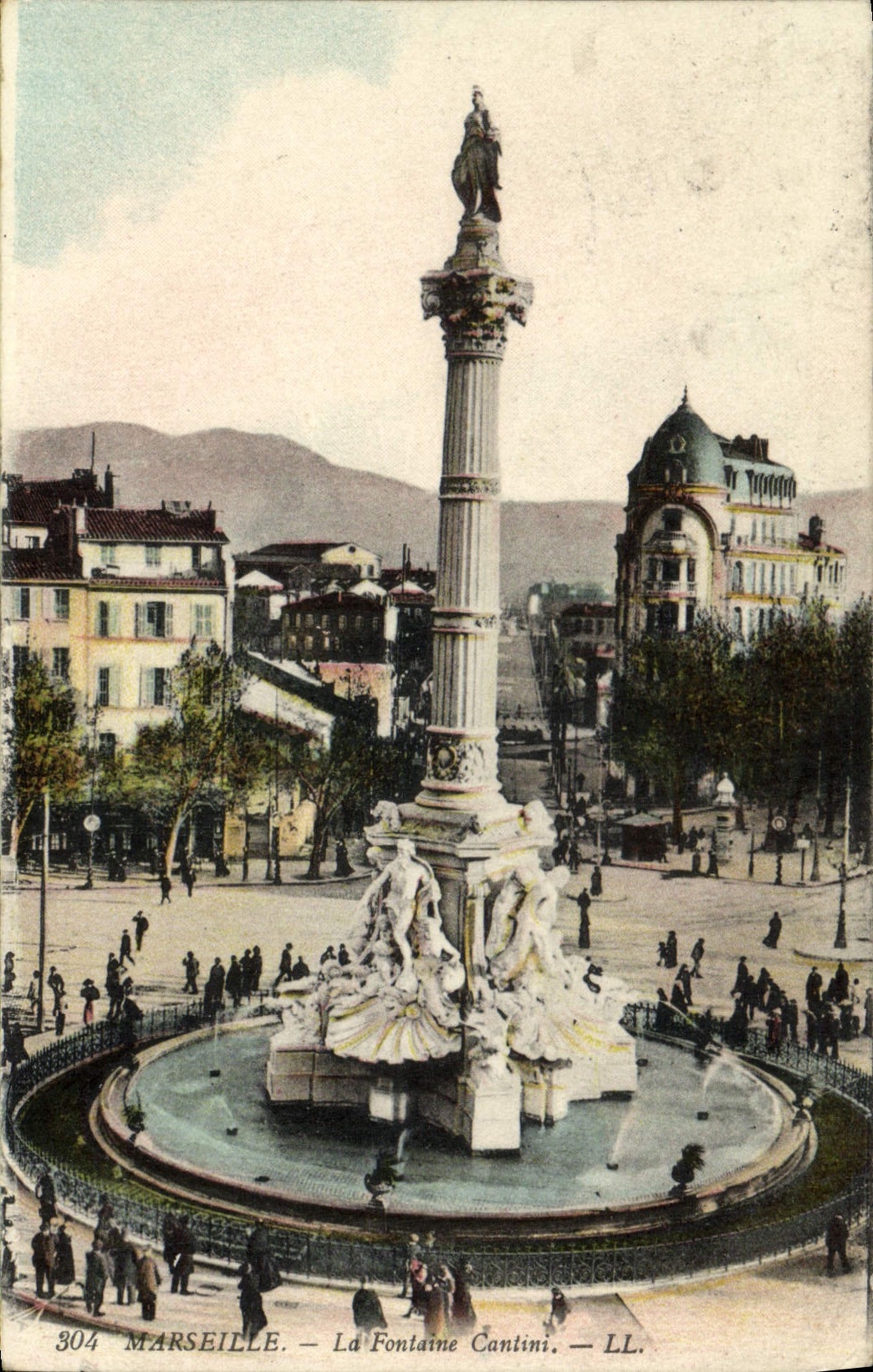 CPA Marseille La Fontaine Cantini