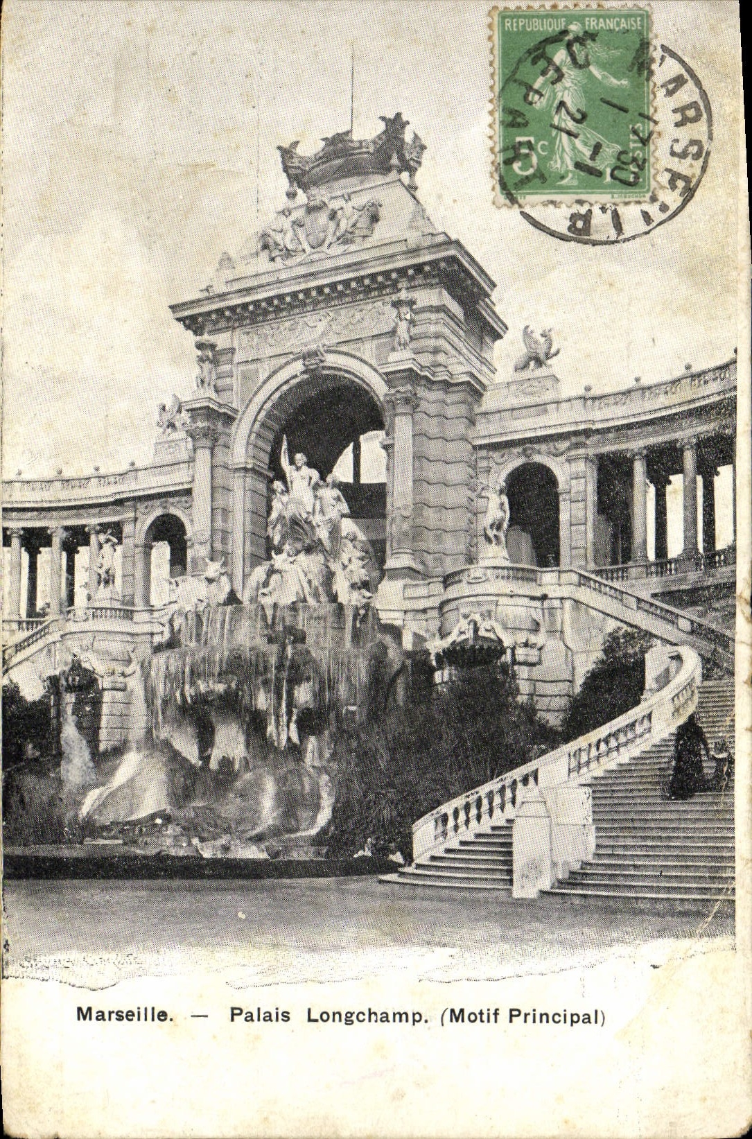 CPA Marseille Palais Longchamp