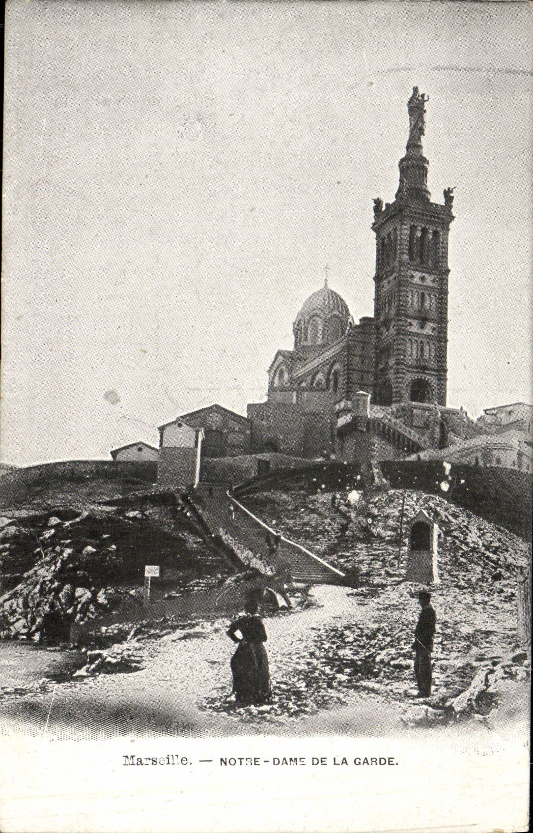 CPA Marseille Notre Dame de la Garde 