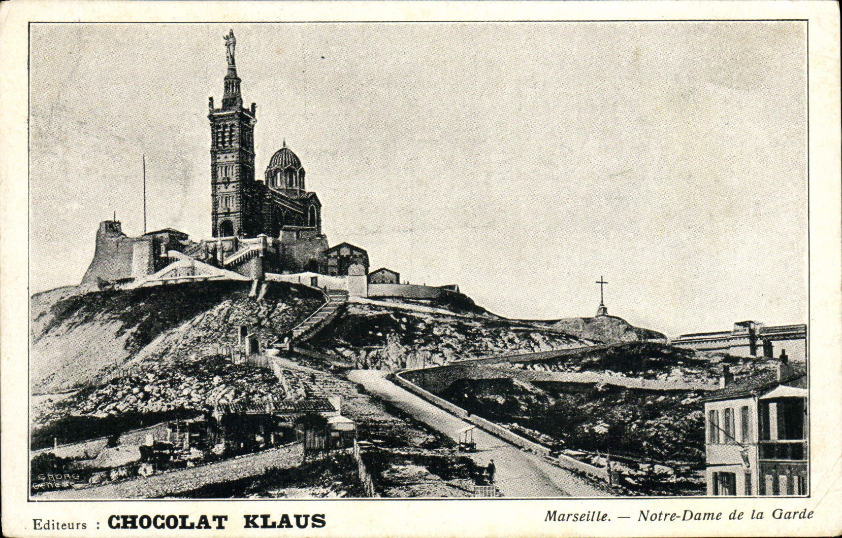 CPA Marseille Notre Dame de la Garde 