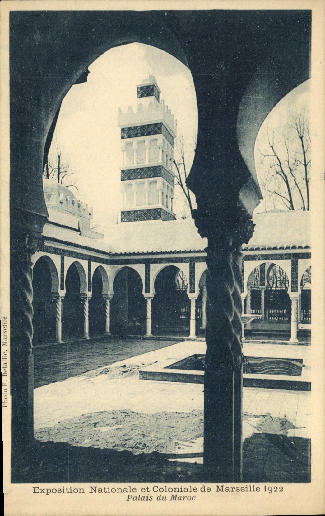 CPA Exposition Nationale et Coloniale de Marseille 1922 Palais du Maroc 