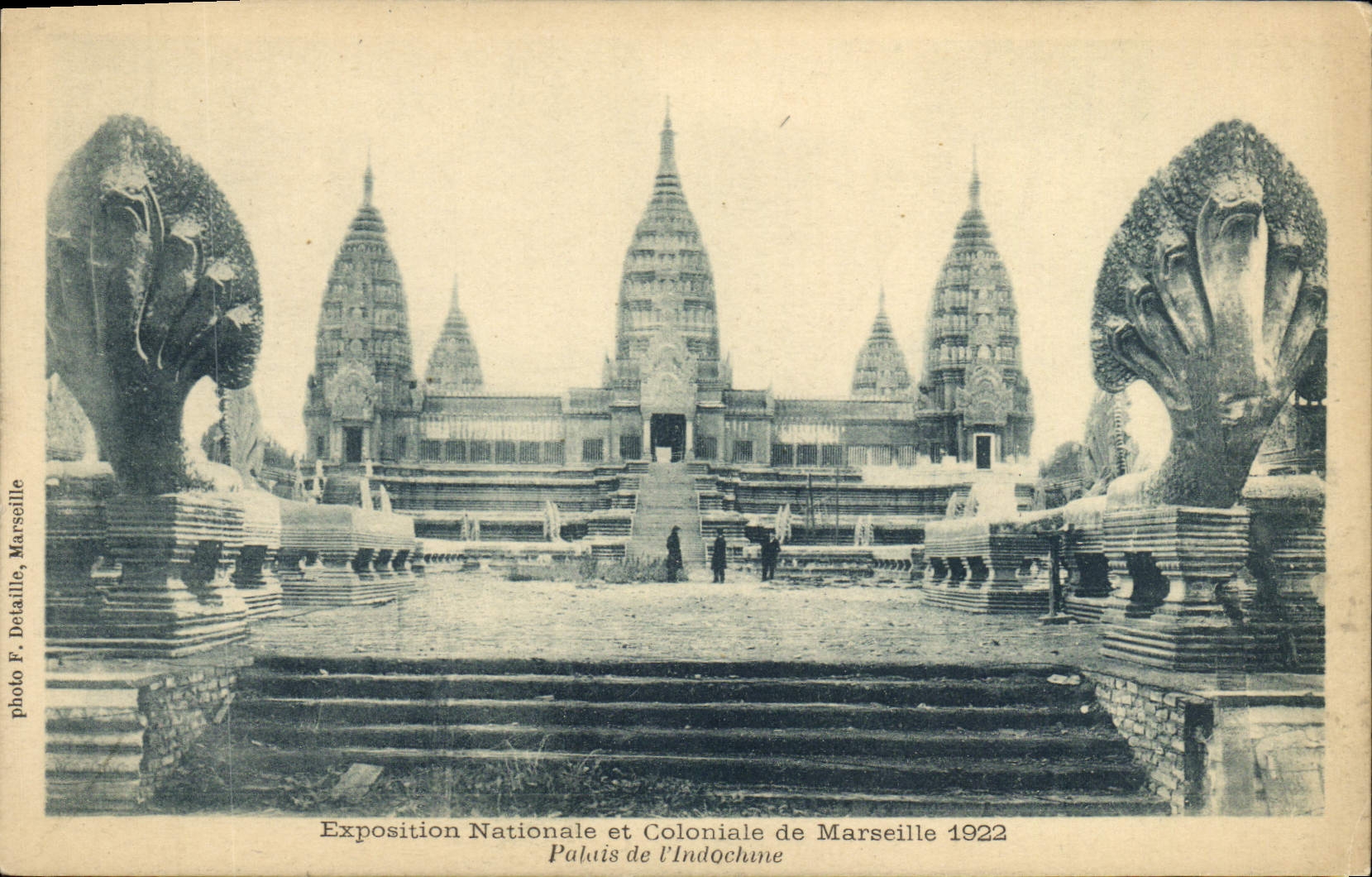 CPA Exposition Nationale et Coloniale de Marseille 1922 Palais de l'Indochine 