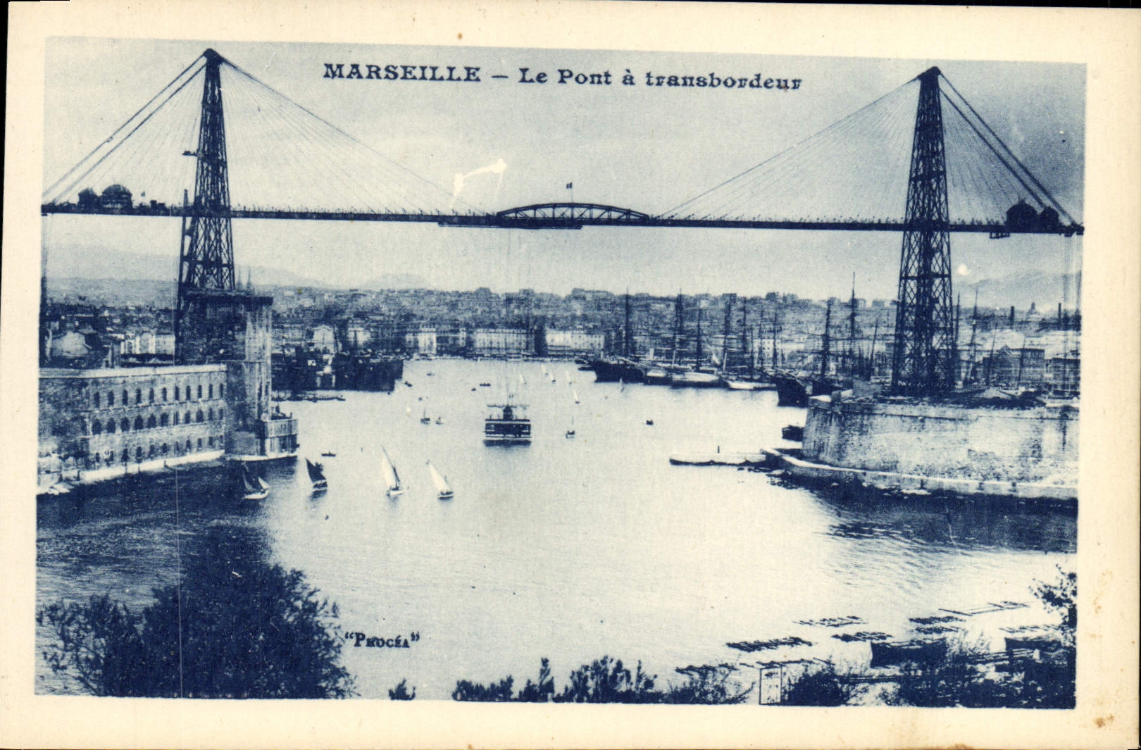 CPA Marseille Le Pont a transbordeur 
