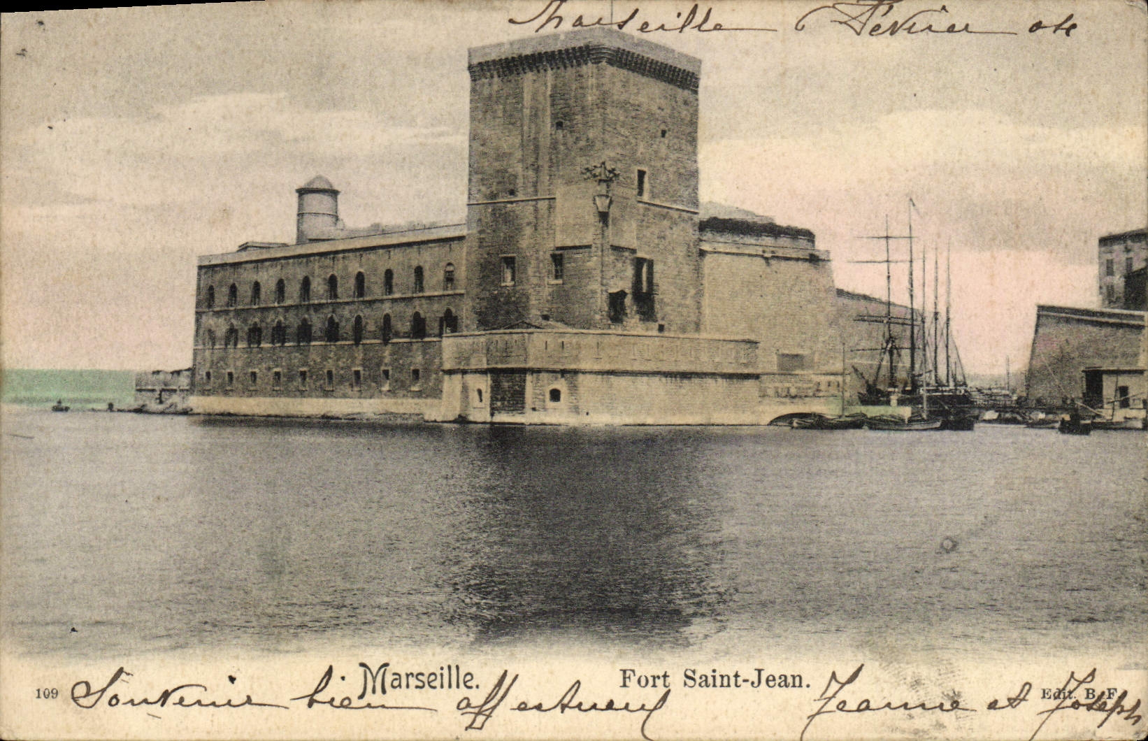 CPA Marseille Fort Saint Jean 