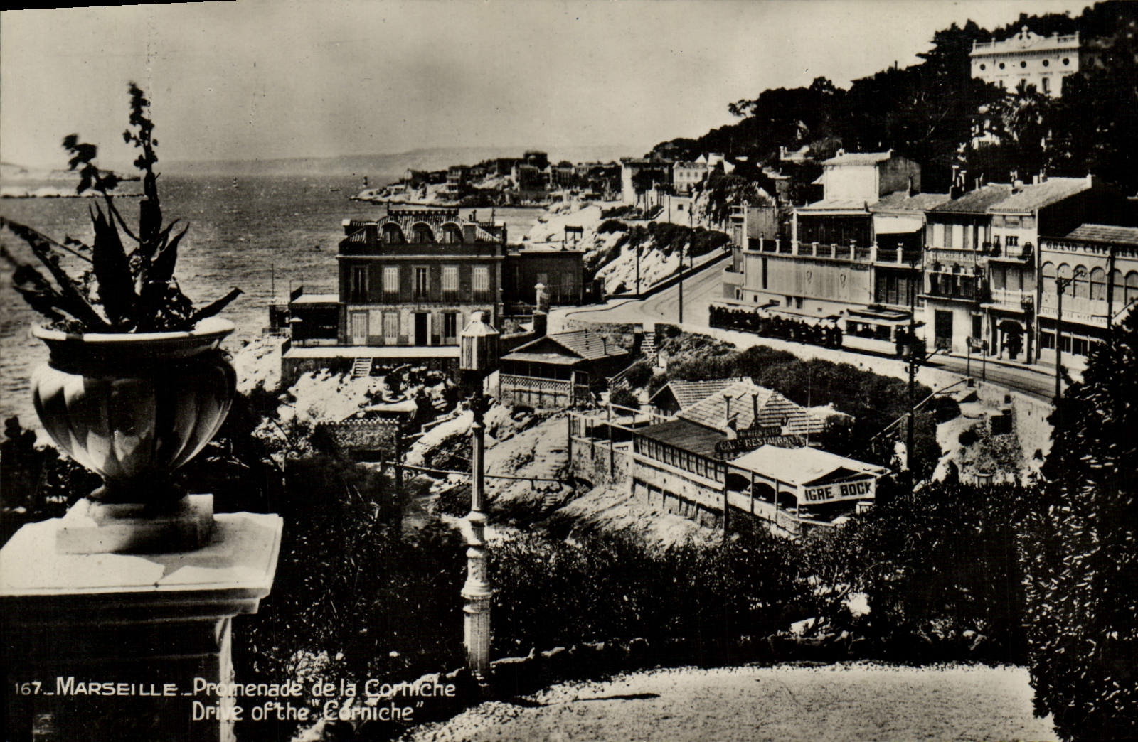 CPA Marseille Promenade de la Corniche