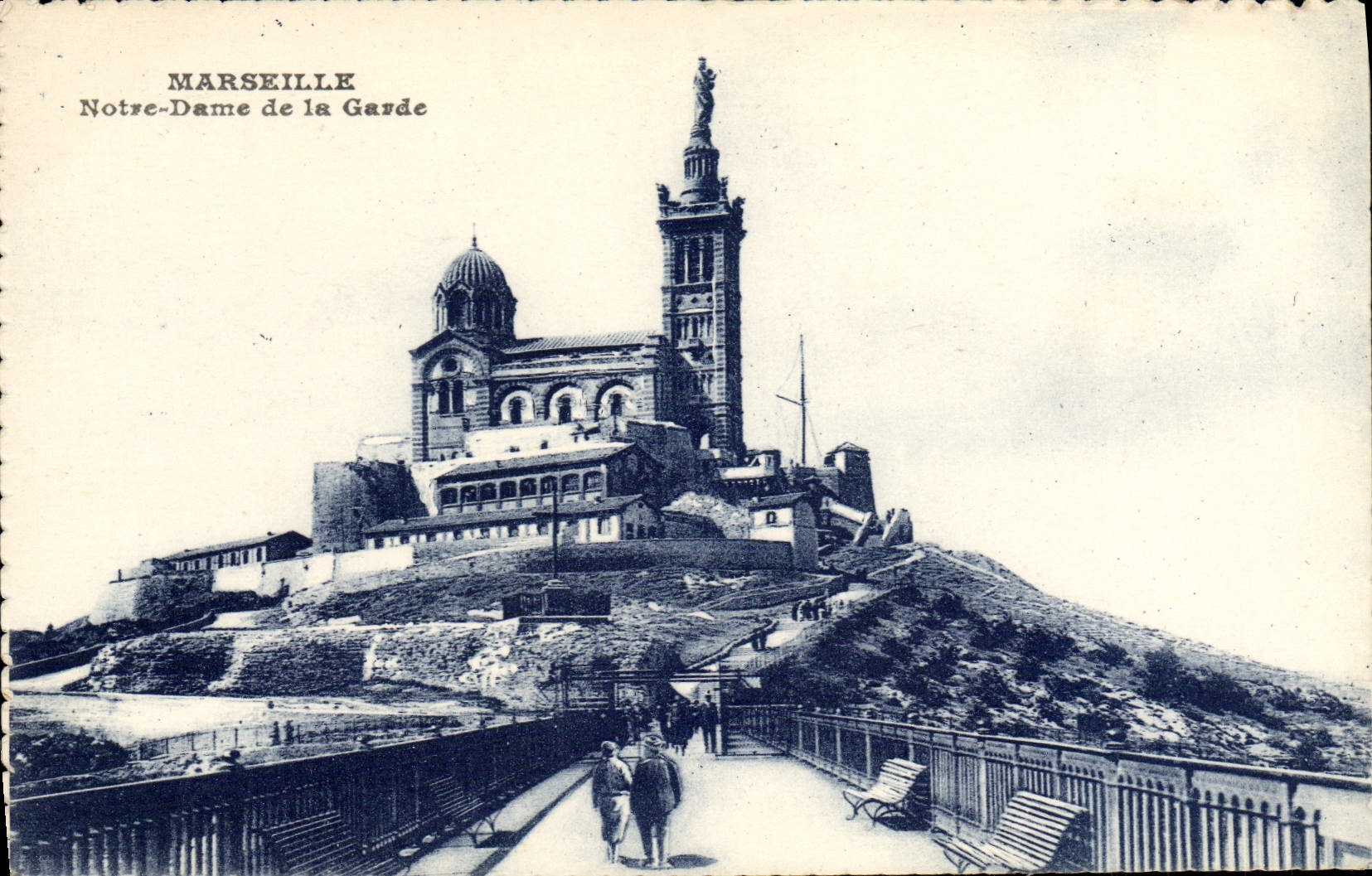 CPA Marseille Notre Dame de la Garde 