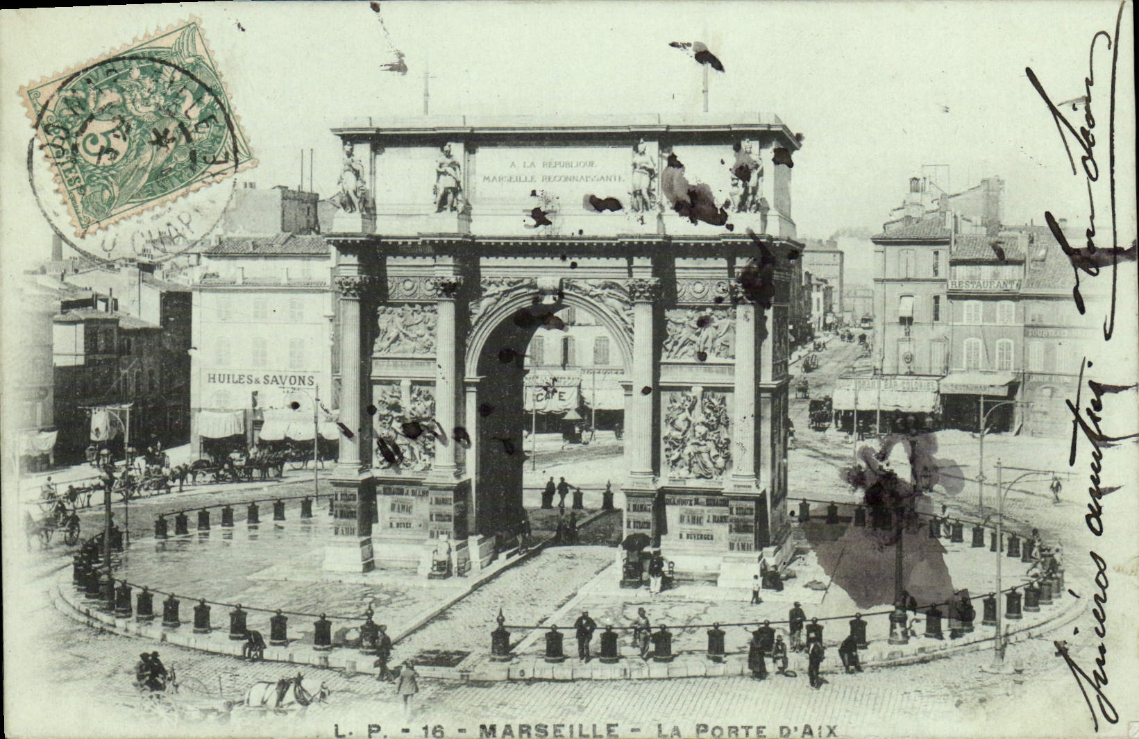CPA Marseille La Porte d'Aix 