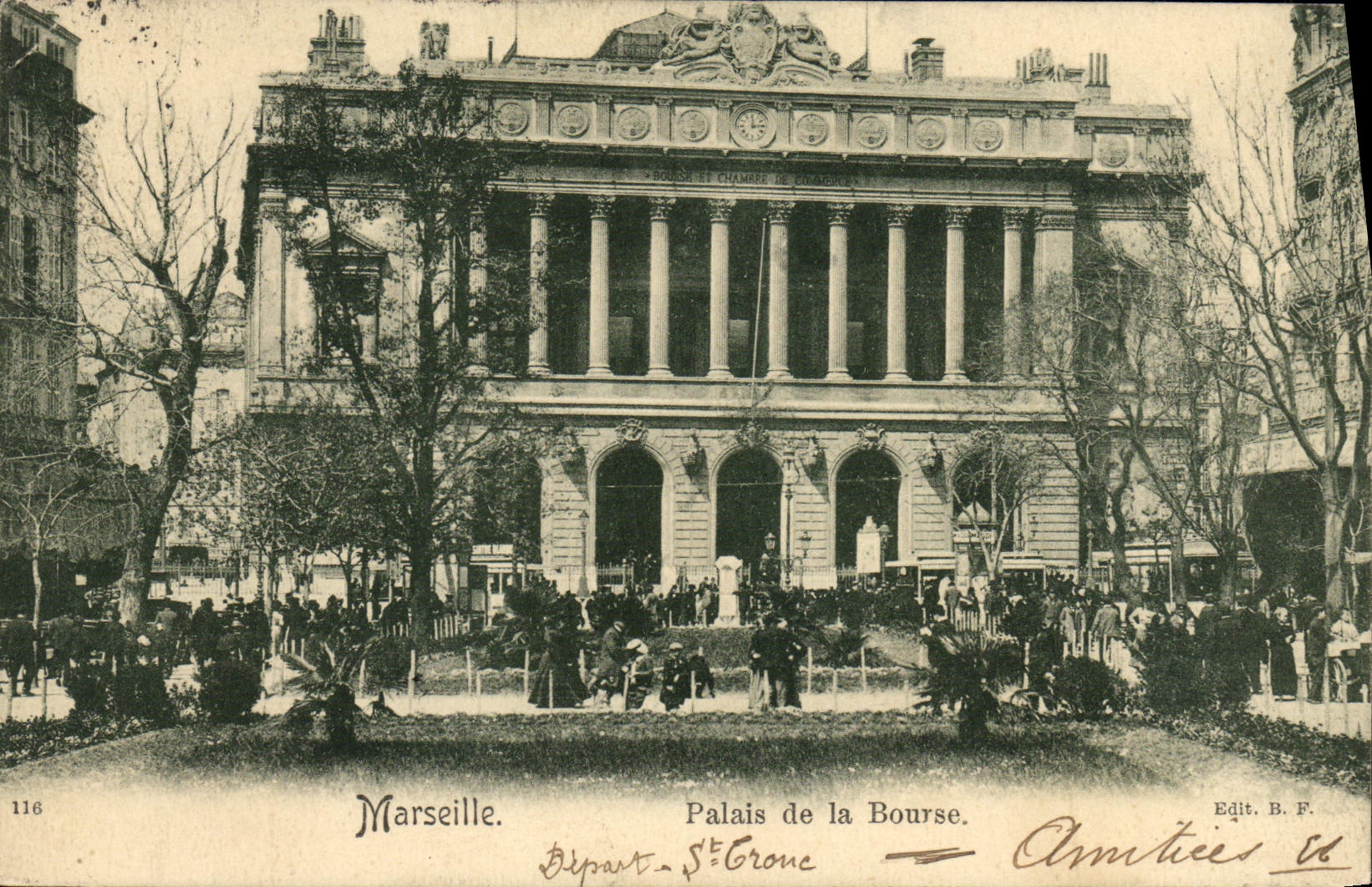 CPA Marseille Palais de la Bourse 