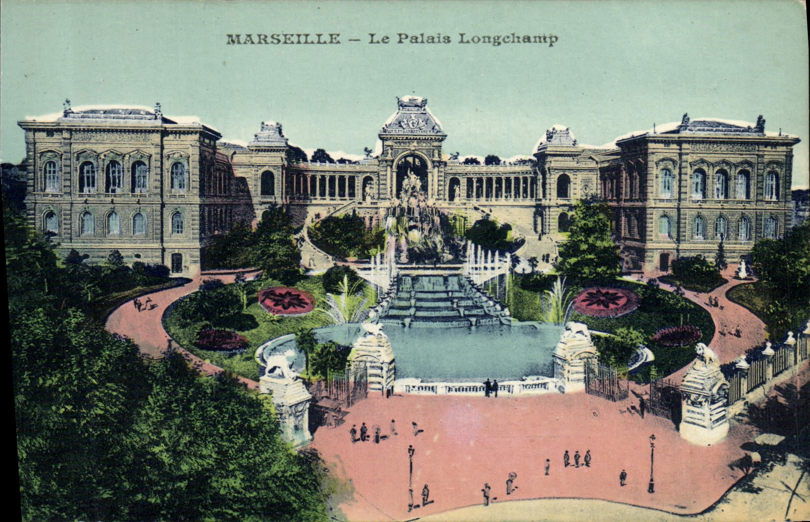 CPA Marseille Le Palais Longchamp