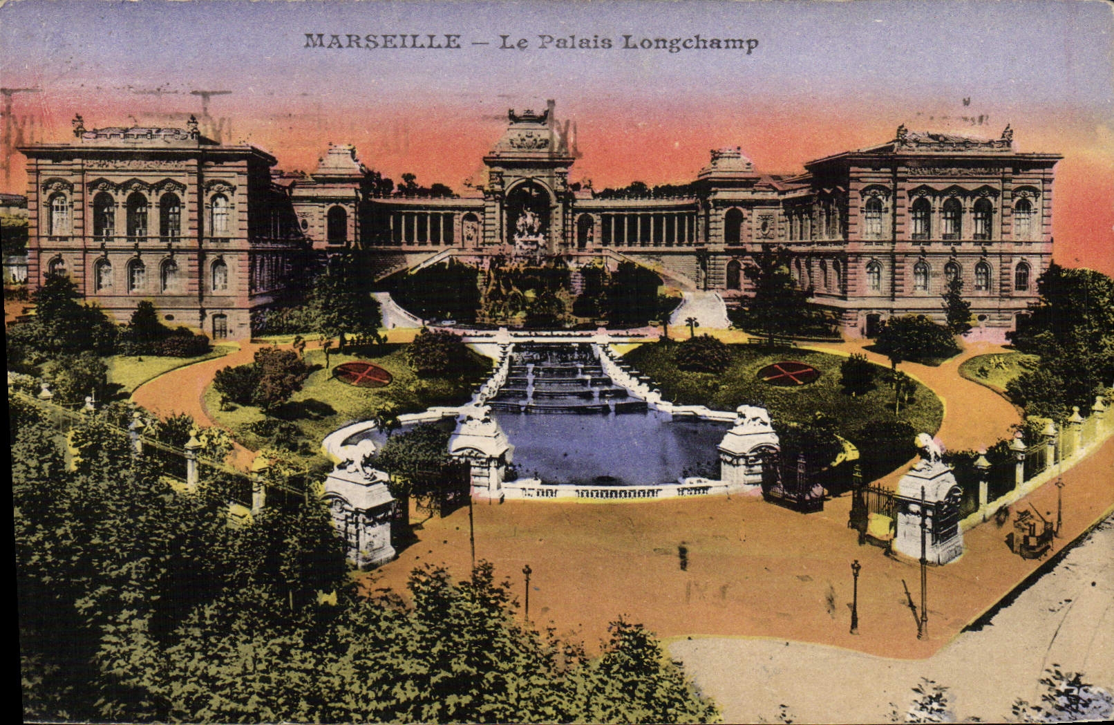 CPA Marseille Le Palais Longchamp