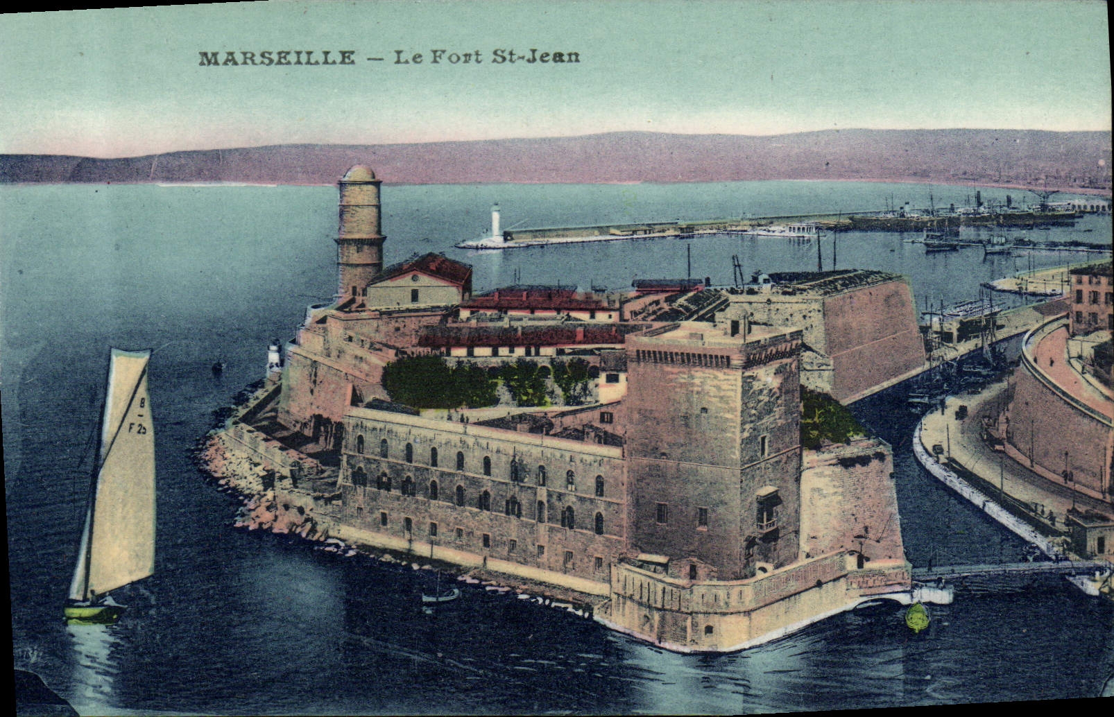 CPA Marseille Le Fort St Jean 