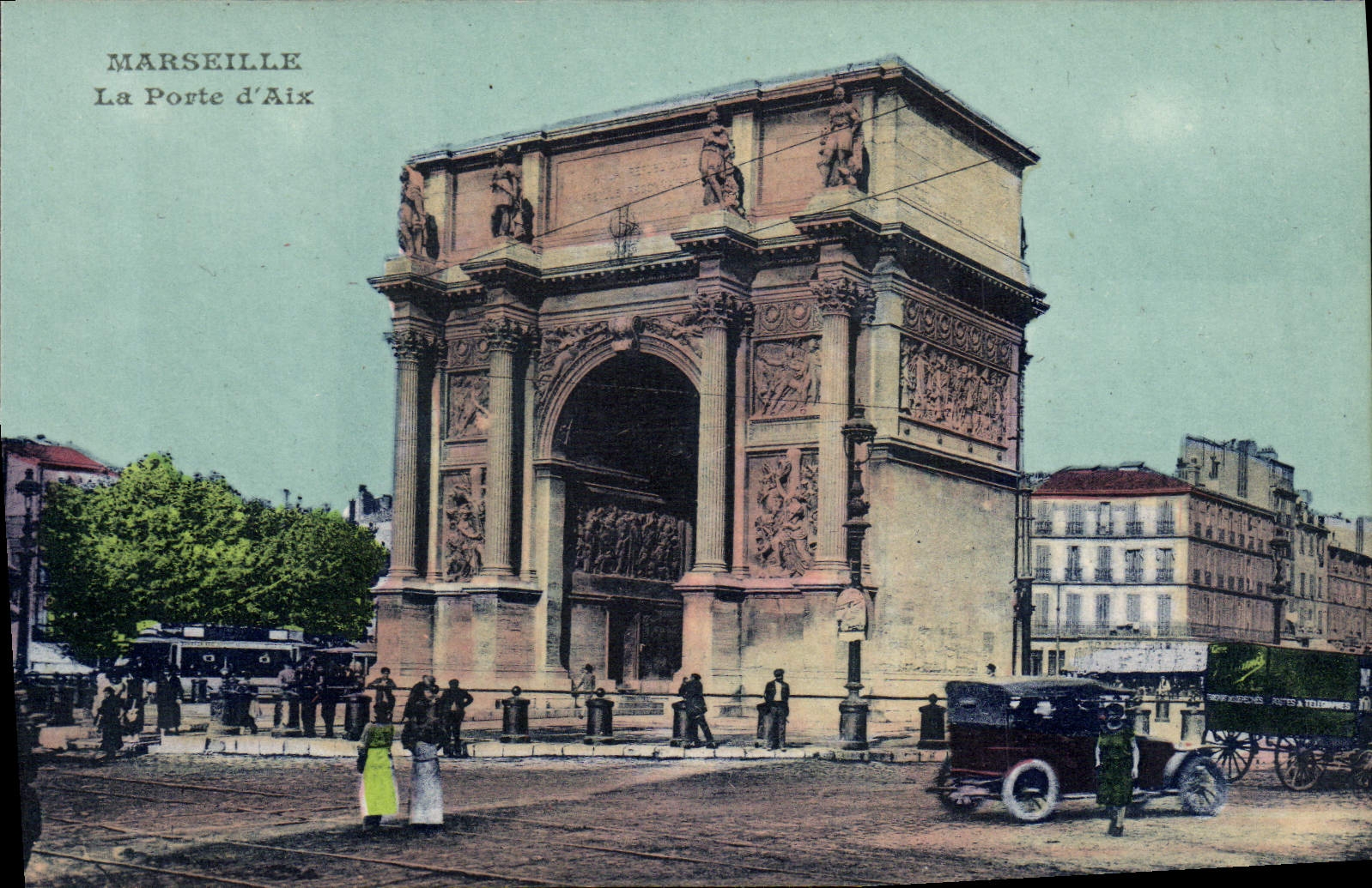 CPA Marseille Le Porte d'Aix 