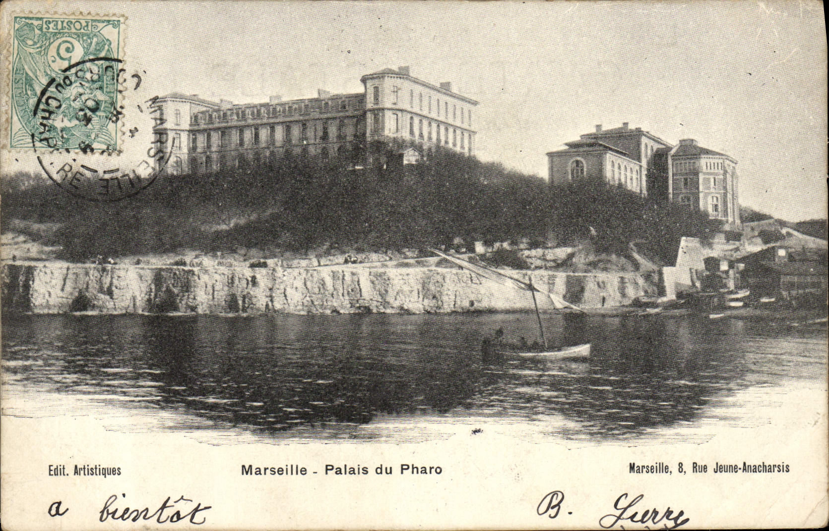CPA Marseille Palais du Pharo 