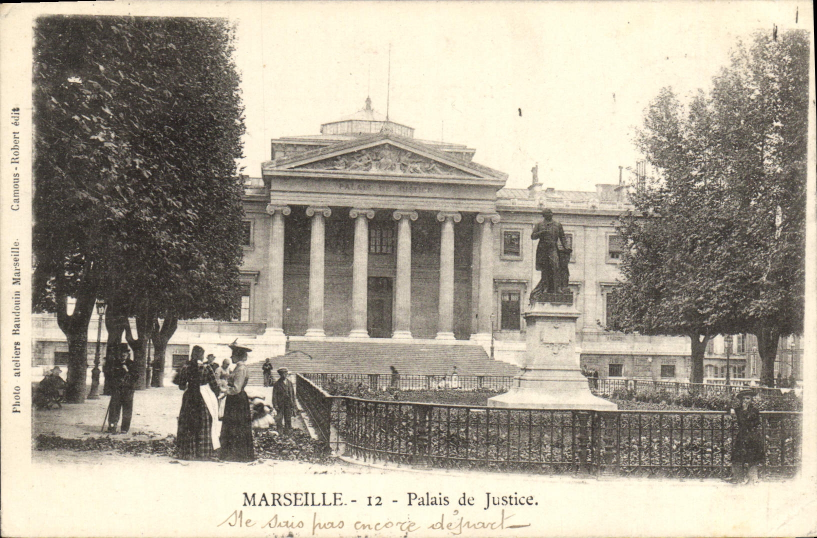 CPA Marseille Palais de Justice 
