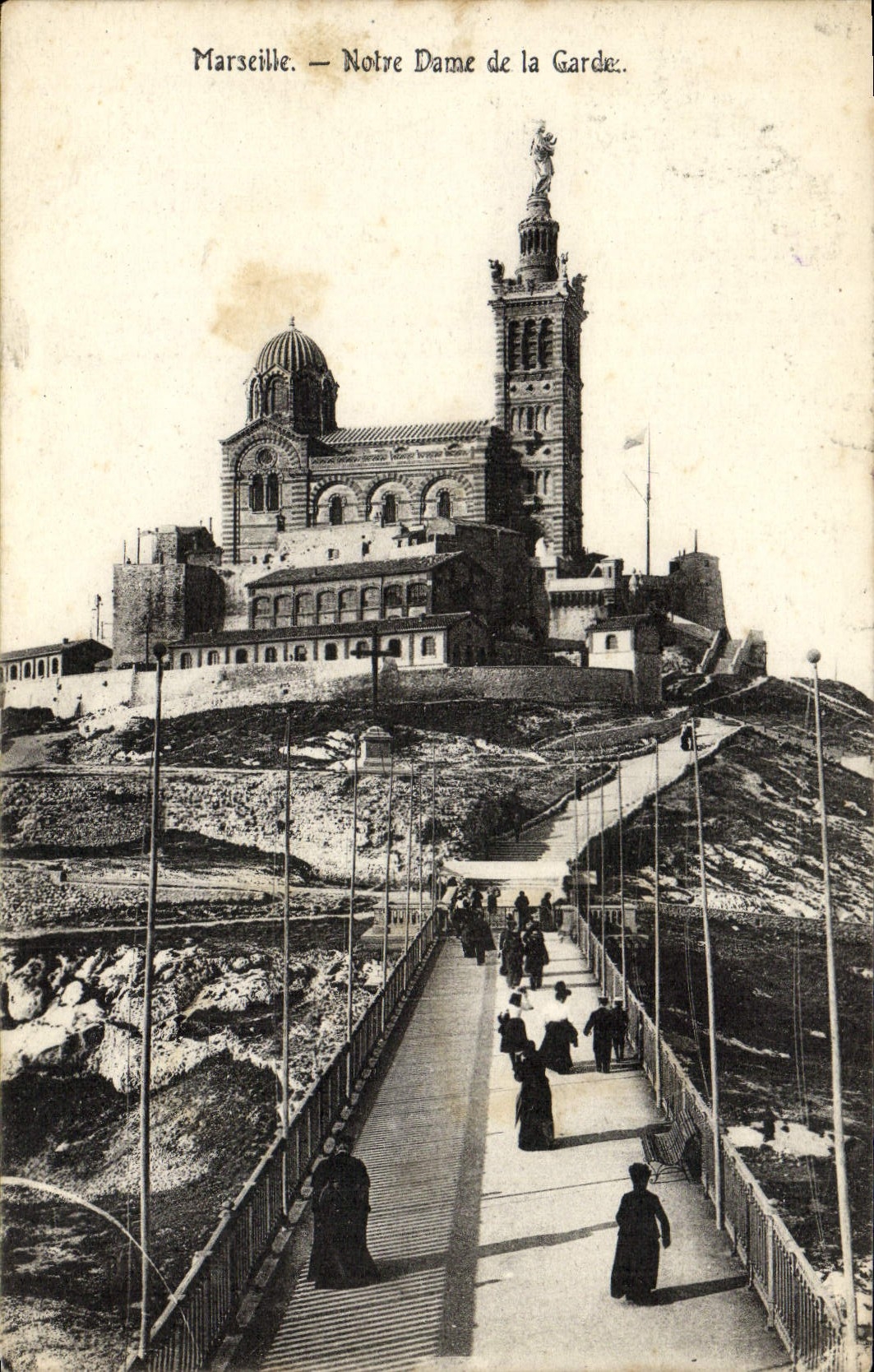 CPA Marseille Notre Dame de la Garde 