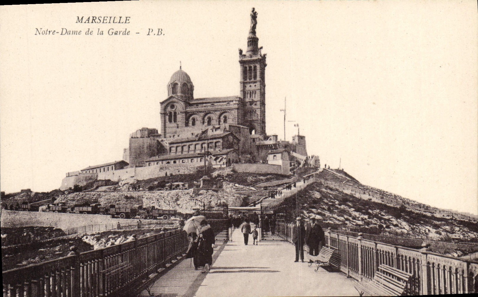 CPA Marseille Notre Dame de la Garde 