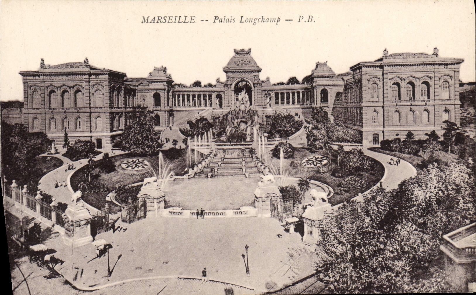 CPA Marseille Palais Longchamp