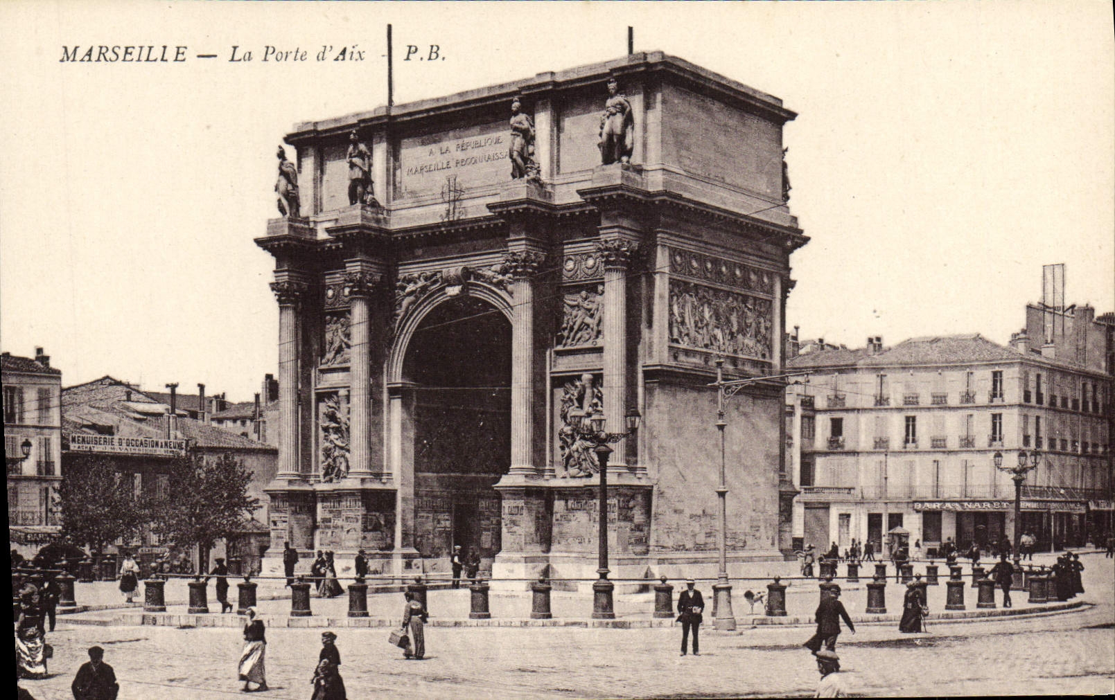CPA Marseille La Porte d'Aix 