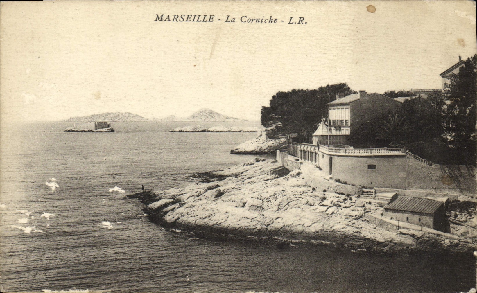 CPA Marseille La Corniche 