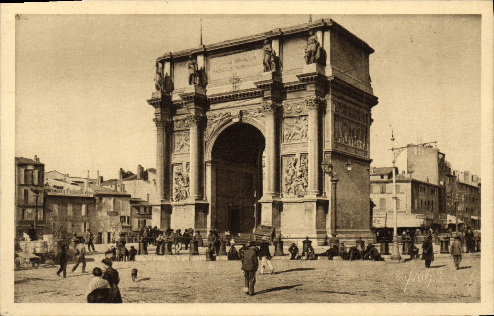 CPA Marseille La Porte d'Aix 
