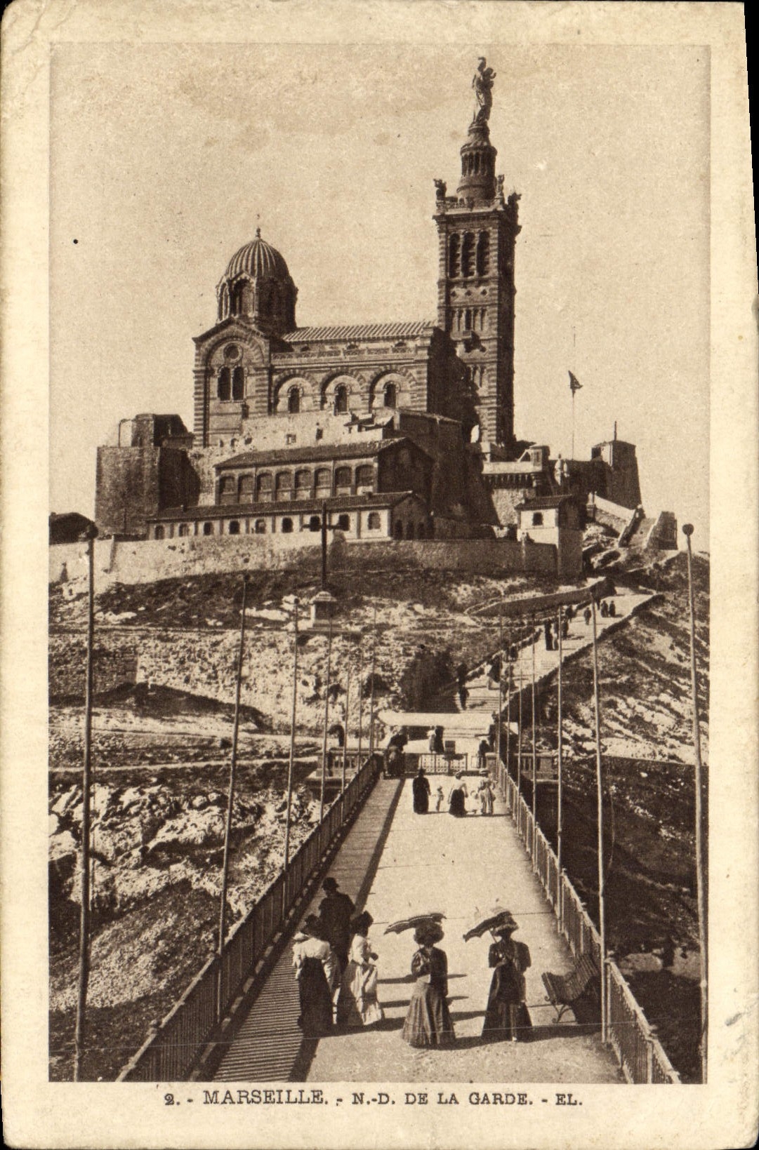 CPA Marseille N D de la Garde 