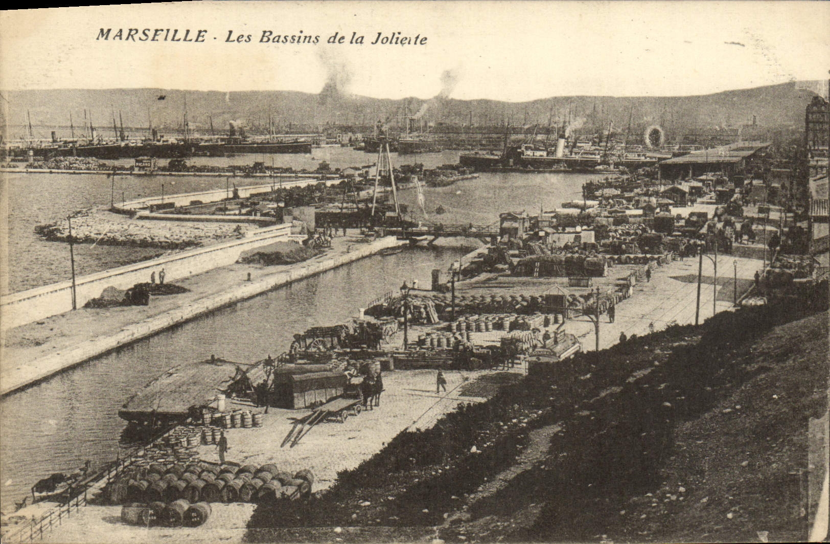 CPA Marseille Les Bassins de la Joliette