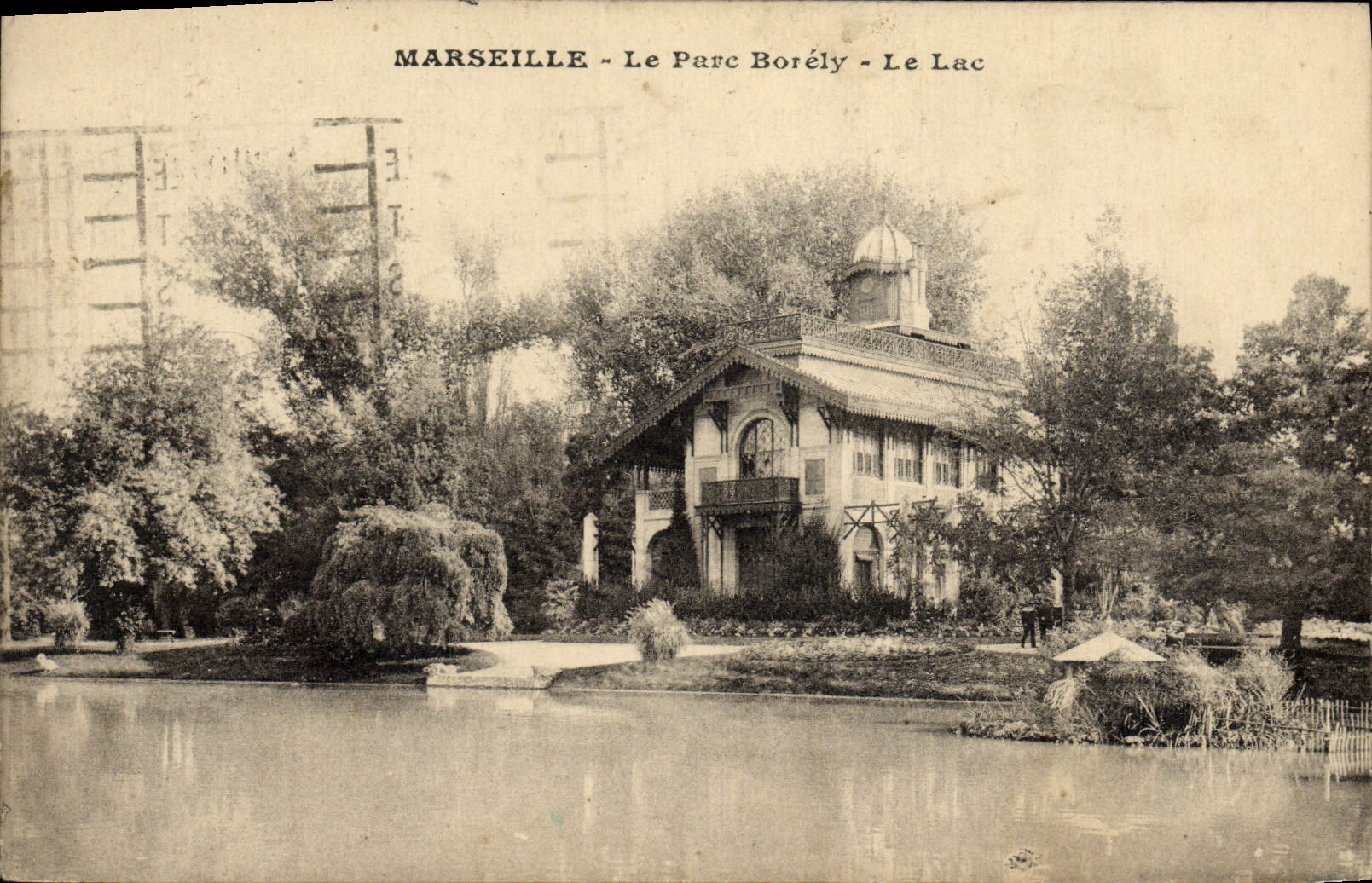 CPA Marseille Le Parc Borely Le Lac