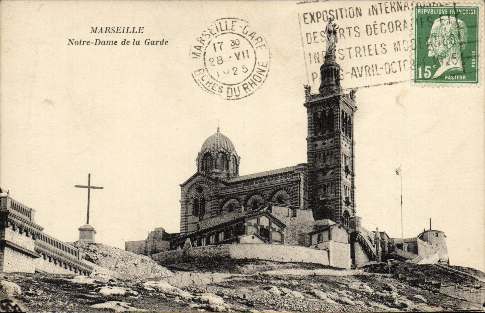 CPA Marseille Notre Dame de la Garde 