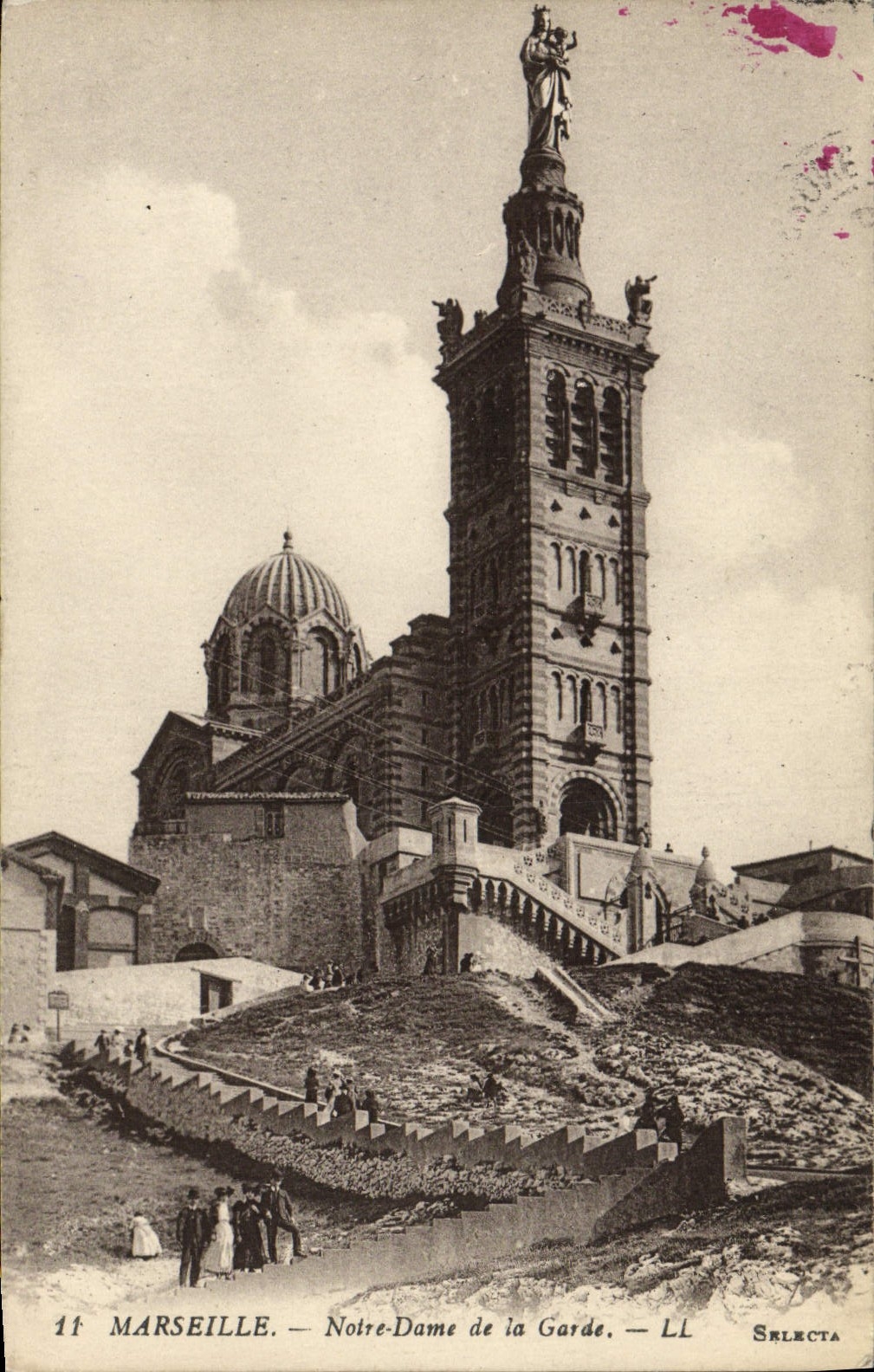 CPA Marseille Notre Dame de la Garde 