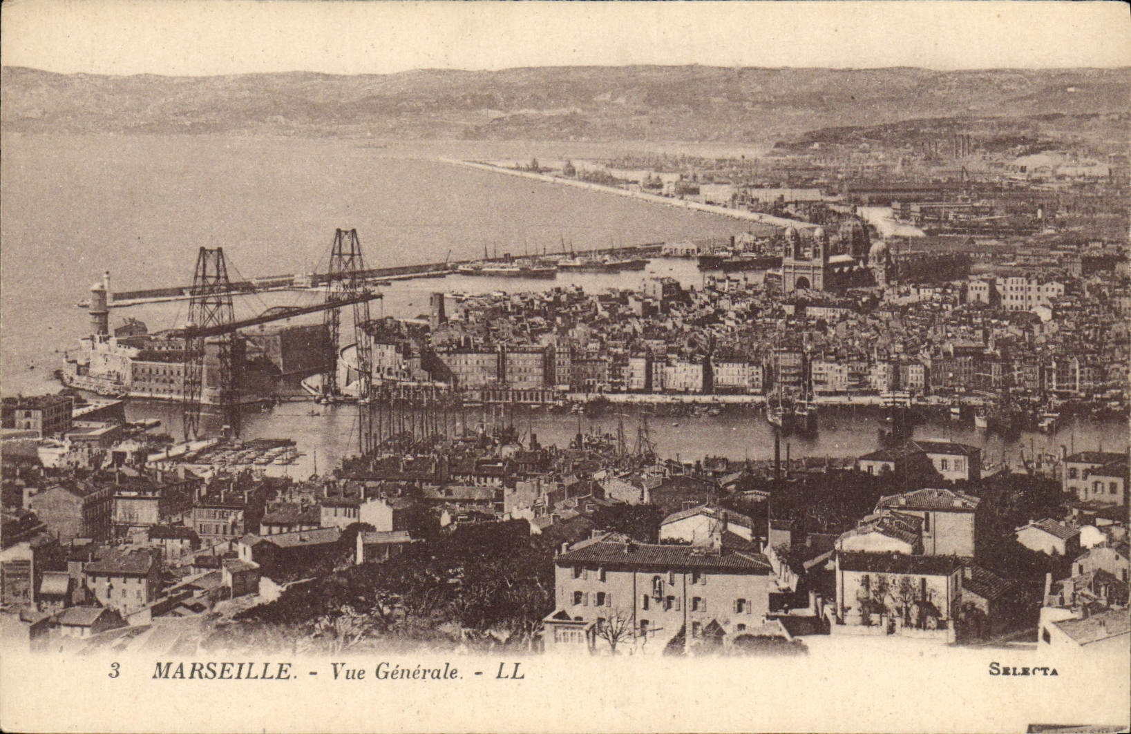CPA Marseille Vue generale