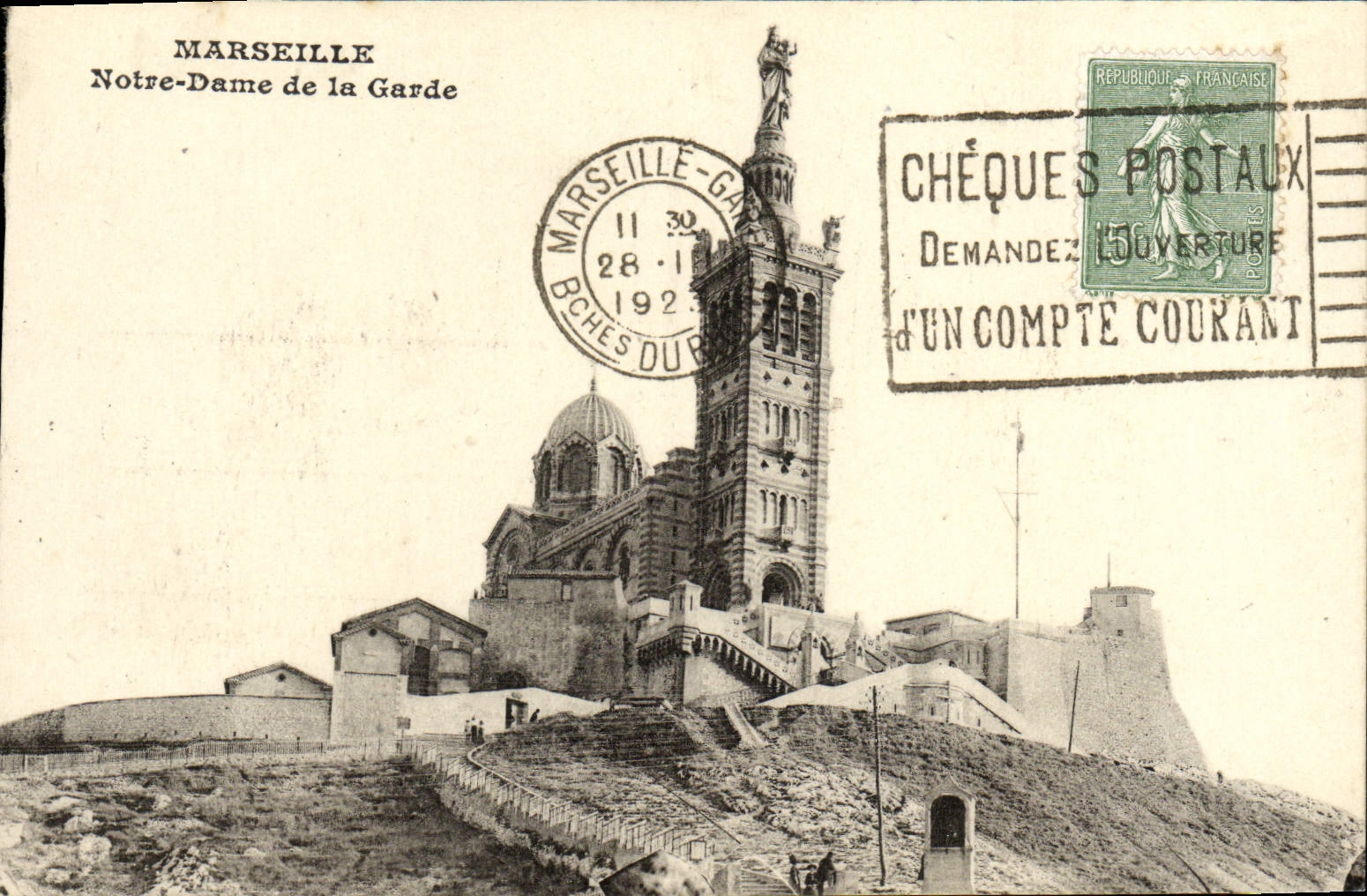 CPA Marseille Notre dame de la garde